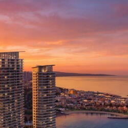 Sunset At Blu Marine In Limassol
